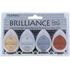 Tsukineko Brilliance Dew Drop Pigment Ink Pad 4pc Set-Planetarium, Multi-Colour