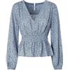 Pepe Jeans Jarita, Camicia Donna, Blu (Steel Blue),XS