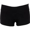 GURU SHOP Goa Pantys Hotpants, Bikini Shorts, Donna, Cotone, Shorts, Leggings Abbigliamento Alternativo, Nero , S