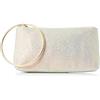 paino Clutch, Pochette da Donna, Oro Chiaro, Taglia Unica