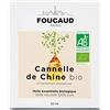 FOUCAUD | Cinnamon essential oil from China | Cinnamomum aromaticum | ORGANIC | 100% natural and pure | Roll on included | Chemotyped | certified Organic Agriculture | 10 ml | French brand since