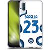 Head Case Designs Licenza Ufficiale Inter Milan Nicolò Barella 2021/22 Giocatori Away Kit Custodia Cover in Morbido Gel Compatibile con Samsung Galaxy A50/A30s (2019)