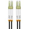 Jeirdus 30M LC a LC 10G OM3 esterno blindato duplex 50/125 fibra ottica ponticello cavo ottico Patch Cord Multimode 30Metri LC-LC