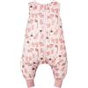 WYTbaby Sacco Nanna con Piedini 1.0 Tog, 100% Cotone Ultra-Morbido, Facile da Indossare, Ideale per il Sonno dei Neonati, Sacco Nanna Adatto per Bambini da 2-3 Anni