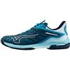 Mizuno Scarpe da tennis da uomo Mizuno Wave Exceed TOUR 6 AC Moroccan Blue/White/Blue Topaz EUR 42