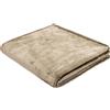 Biederlack Shiny Colour Coperta, Poliestere, Beige, Singolo, 200x150x1 cm