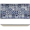 LIONESS Sintra Blue piatto rettangolare cm 23,7x12 (minimo 8 pezzi)