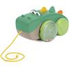 Chicco Coccodrillo Trainabile Eco+, Primo Gioco in plastica Riciclata, Leggero e Facile da afferrare, sviluppa Le capacità psicomotorie, 12-36 Mesi