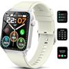 uaue Smartwatch Uomo Donna con Effettua/Risposta Chiamate, 1.85 Orologio Fitness Smart Watch con Contapassi/Cardiofrequenzimetro/Cronometro, 113 Sportivo, Impermeabil IP68 Fitness Tracker per Android iOS