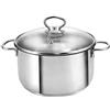 Kopf 124719 Pentola per la carne Merkur, Ø 20 cm, altezza 9,5 cm, 2,5 litri, acciaio inox