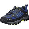 CMP KIDS SUN HIKING SHOES, Scarpe da Trekking Unisex - Bambini e ragazzi, B.Blue-Acido, 35 EU
