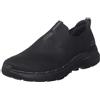 Skechers Gowalk - Scarpe da Passeggio da Uomo, 6 Elastiche, Senza Lacci, per Prestazioni Sportive, Colore Nero, Taglia 46, Nero, 41 EU