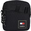 Tommy Jeans Uomo Borsa a Tracolla Reporter Piccola, Nero (Black), Taglia Unica