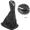 KSTE Cuffia Leva Cambio, Pomello Cuffia Leva, 5 Speed Gear Bastone pomello del Cambio Copertura Cuffia della Leva Ghetta for S-k-o-d-a F-a-b-i-a MK1 6Y0711113H