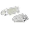 DHCN 2X LED Bianco per Auto Porta di cortesia/Baule/vano Piedi/portaoggetti per Au-di A1 A2 A3 A4 A5 A6 A7 A8 Q3 Q5 Q7 TT per VW per S-Koda