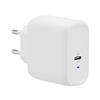Amazon Basics Caricabatterie USB-C da parete a 1 porta da 65 W, GaN, per laptop, tablet e telefoni cellulari con alimentazione, bianco (senza tecnologia PPS), 5,61 x 2,87 x 5 cm