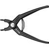 Hazet 1845D-19 Pinza Per Anelli Di Sicurezza, Multicolore, Lunghezza 170 mm