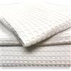 SpazioTessile Set Asciugamani Nido d'Ape Ospite Viso Telo In 100% Cotone (Set 6 Ospite 40x60)