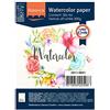 Vaessen Creative Iris Ohyama Vaessen Creative Florence Carta per Acquerello A6, Avorio, 300 g/mq, qualità Belle Arti, Grana Grossa, 20 Fogli per Pittura, Handlettering, Progetti Artistici e Altro Ancora, Legno, unità