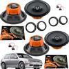 HERTZ Kit 4 Casse Altoparlanti Hertz DCX165.3 Anteriori e Posteriori per VW Golf IV