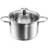 Kopf 124627 Pentola per la carne Josie, Ø 24 cm, altezza 14,5 cm, 6 litri, acciaio inox