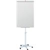 Nobo Impression Pro Lavagna Magnetica Cancellabile a Secco con Barra per Fogli e Cavalletto con Ruote Bloccabili, 1 x Portapenne, 1 x Pennarello e Ganci, 678 x 2001 mm - Bianco
