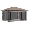 Vidaxl Gazebo con Zanzariera 4x3x2,73 m Talpa 180 g/m²