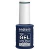 Andreia Professional - Lo smalto semipermanente - Gel Senza Solventi e Odori - Colore G45 Verde foresta - Sfumature di rosso e nudo 10.5ml