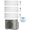 Daikin Climatizzatore GARANZIA ITALIA Daikin Stylish Bianco WiFi Trial Split Inverter 7000 + 9000 + 9000 BTU con U.E. 3MXM40A9 Classe A+++/A++ NOVITA' 2024