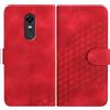 JayModCase Cover per Xiaomi Redmi 5 Plus,Flip Custodia in Pelle PU con Kickstand Porta Carte Magnetica Chiusa Custodia per Redmi 5 Plus (Rosso)