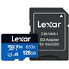 LEXAR MICRO SD 128GB C10 U3 633X 95R 45W