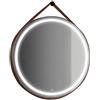 Leroy Merlin Specchio con illuminazione integrata completo di faretto bagno tondo L 60 x H 60 x P 3 cm