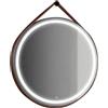 Leroy Merlin Specchio con illuminazione integrata completo di faretto bagno tondo L 80 x H 80 x P 3 cm