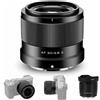 Viltrox 20mm F2.8 Obiettivo grandangolare con messa a fuoco automatica, compatibile con fotocamere mirrorless full-frame Nikon Z-Mount Z5 Z6 Z7 Z6II Z7II Z9