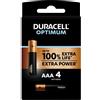 Duracell Batterie Stilo Optimum AAA