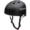 KAPPA Casco Monopattino, Bici, Pattini e Skate, Nero M, Certificato CE, KAPPA URBAN MOBILITY