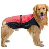 Ranphy, impermeabile per cani di taglia media e grande, riflettente, regolabile, traspirante, giacca, poncho in rete, per sport all'aria aperta, gilet per animali domestici colore Rosso 8XL