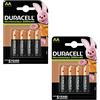 Duracell Duralock - 8 batterie AA HR6 1,2 V 2500 mAh