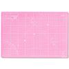 Elan Tappetino da Taglio A3 Rosa, Piano da Taglio 30x44 cm, Tappetino Autorigenerante a 5 Strati, Tappeto Antitaglio PVC Riciclato, Cutting Mat A3