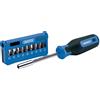 Draper 04497 Set di cacciaviti e punte (19 Pezzi), Blu e Nero, Taglia unica