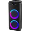 TREVI Cassa Altoparlante Speaker 2 Vie Bass Reflex Potenza 80 watt Karaoke Mp3 USB micro SD colore Nero - 0X060000 Xfest XF600