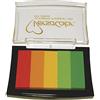 Rayher 2839739 - Cuscinetto per timbri, Versa Color, 5 colori, superficie timbro: 4,7 x 7,5 cm,Multicolore (Limone)