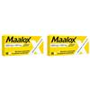 Maalox 400+400 MG, contro acidità di stomaco occasionale, 40 cpr 2x40 pz Compresse masticabili