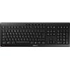 CHERRY STREAM KEYBOARD WIRELESS, Tastiera Senza Fili, Layout per il Regno Unito (QWERTY), Wireless 2,4 GHz, Tasti Silenziosi, Design Piatto, Alimentazione a Batteria, Nero