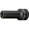 Hazet 2850-E20 Inserto Chiave a Bussola per Avvitatori ad Impulso Torx, Nero, Attacco Quadro, Cavo, 20 mm 3/4 di Pollice