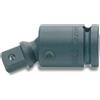 Hazet 9006S Snodo Cardanico Per Avvitatori Ad Impulso, Oro, Attacco Quadro, Massiccio, 12.5 mm 1/2 di Pollice