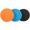 EBTOOLS Tamponi per lucidatura auto 180 mm 3pcs Polisher Buffer Pads Smart Washing Polishing Sponge Buffer Pad Foam Buffing Pad Set (7inch)
