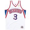 Mitchell & Ness Philadelphia 76ers Allen Iverson 1996 Home Swingman Jersey