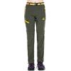 Insun Donna Pantaloni da Escursionismo Sportivo Casuale Impermeabile Asciugatura Veloce Pantaloni da Trekking Convertibili 2 in 1 Verde dell'Esercito 44