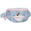 Disney Joumma Bags Minnie American Darling Custodie, tracolla, blu e rosa, organizzare e trasportare le matite e le penne, vari scomparti., blu, Taglia unica, Marsupio